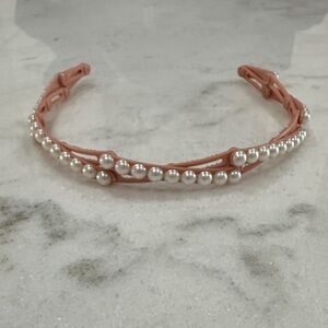 Elegant Pearl-Embellished Headband